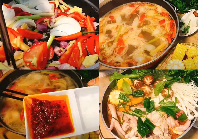 Cách nấu lẩu gà ngải cứu đậm đà, bổ dưỡng chuẩn vị tại nhà