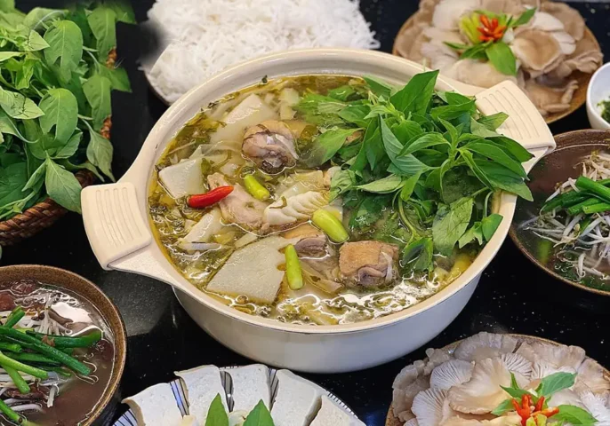 cách nấu lẩu gà ngon