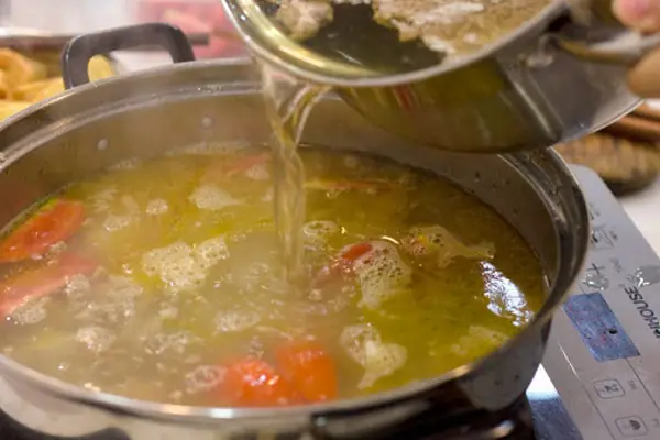 cách nấu lẩu riêu cua