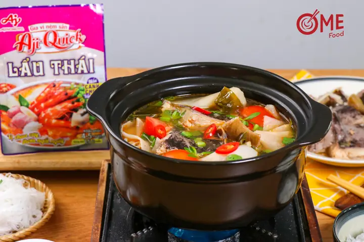 Cách nấu lẩu Thái bằng gói gia vị Aji-Quick chuẩn vị Cách nấu lẩu Thái bằng gói gia vị Aji-Quick chuẩn vị