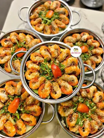 cách nấu lẩu tôm 5 ri