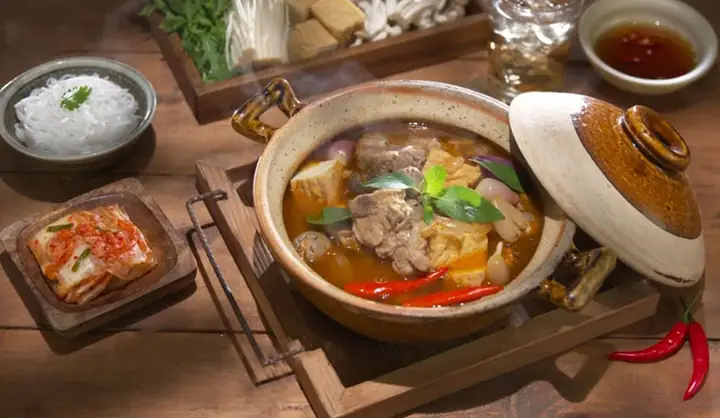 cách nấu lẫu xương bò