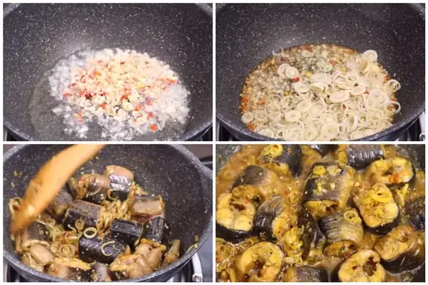 Công thức cách nấu lươn kho sả ớt thơm ngon, đơn giản Công thức cách nấu lươn kho sả ớt thơm ngon, đơn giản