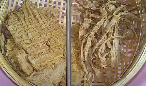 Cách chế biến măng khô