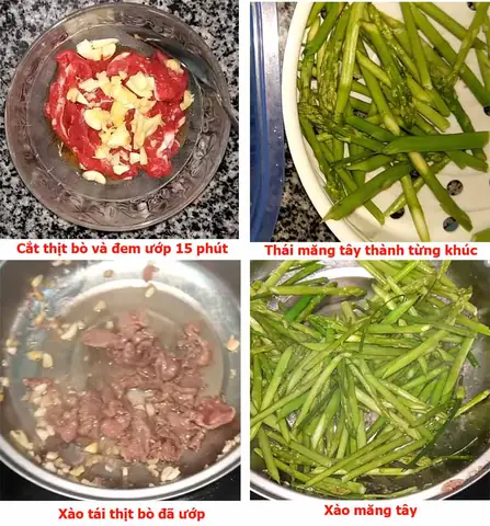 Cách Nấu Măng Tây Xào Thịt Bò: Hướng Dẫn Chi Tiết Từ A-Z