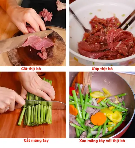 Cách Nấu Măng Tây Xào Thịt Bò: Hướng Dẫn Chi Tiết Từ A-Z