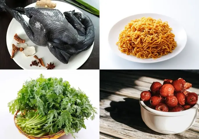 Chuẩn bị nguyên liệu