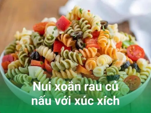 Cách Nấu Mì Nui Xoắn Thơm Ngon, Đơn Giản Tại Nhà Cách Nấu Mì Nui Xoắn Thơm Ngon, Đơn Giản Tại Nhà