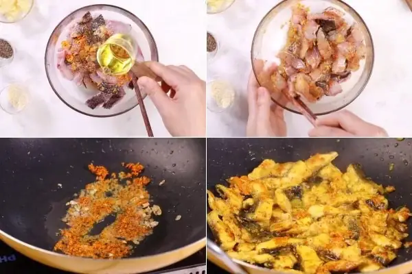 cách nấu mì quảng cá lóc