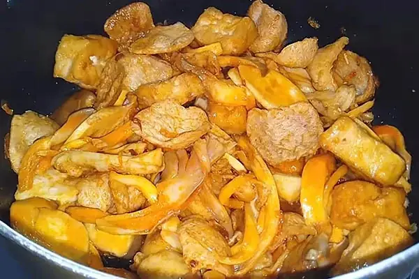 cách nấu mì quảng chay