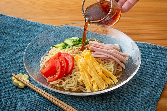 cách nấu mì ramen đơn giản với Mì ramen lạnh thanh mát