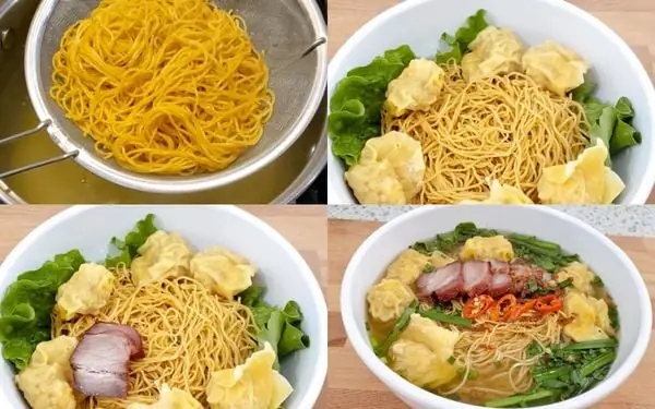 Cách Nấu Mì Thịt Xíu Thơm Ngon Chuẩn Vị Gia Đình