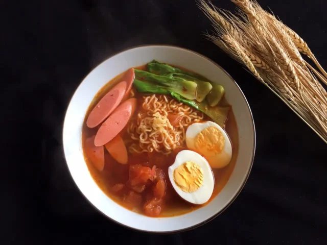 cách nấu mì tôm trứng