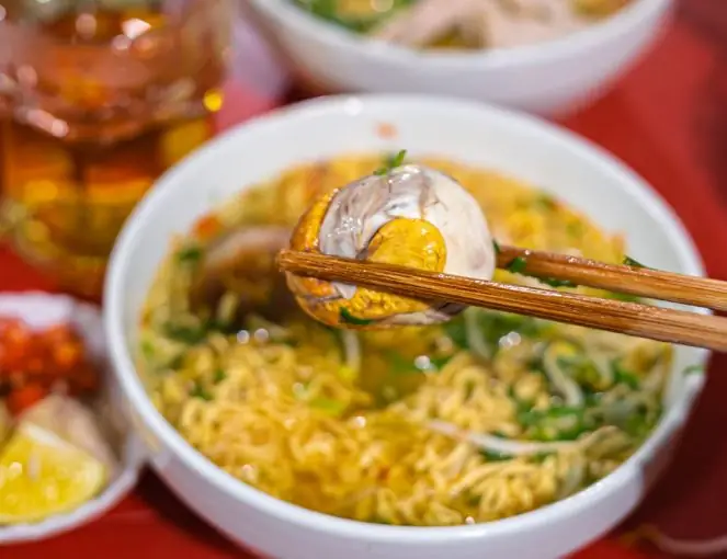 cách nấu mì tôm trứng