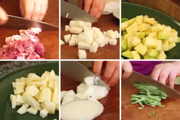 cách nấu mì tương đen