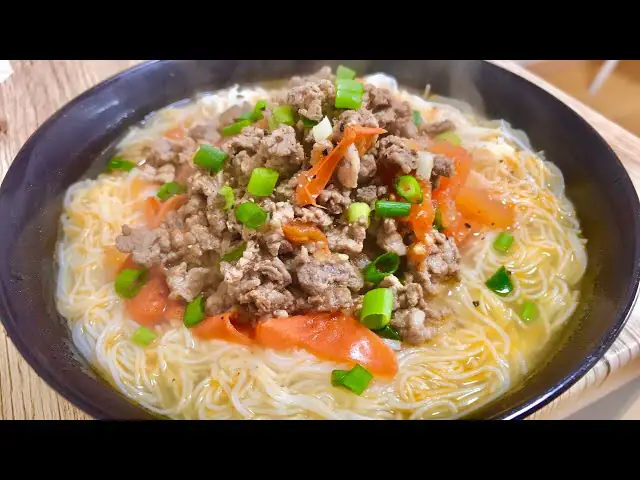 cách nấu miến thịt heo