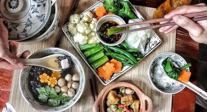 Cách nấu món ăn sáng chay: Nui chay thanh đạm, đủ dinh dưỡng