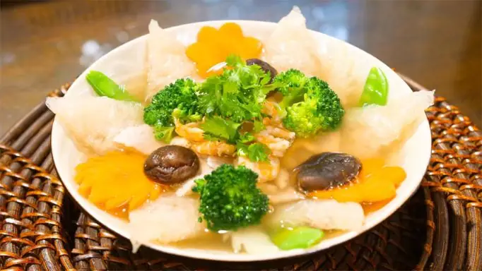 1. Cách làm canh bóng thả