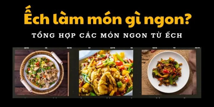 Hướng Dẫn 20+ Cách Nấu Món Ếch Ngon Đậm Đà, Chuẩn Vị Việt