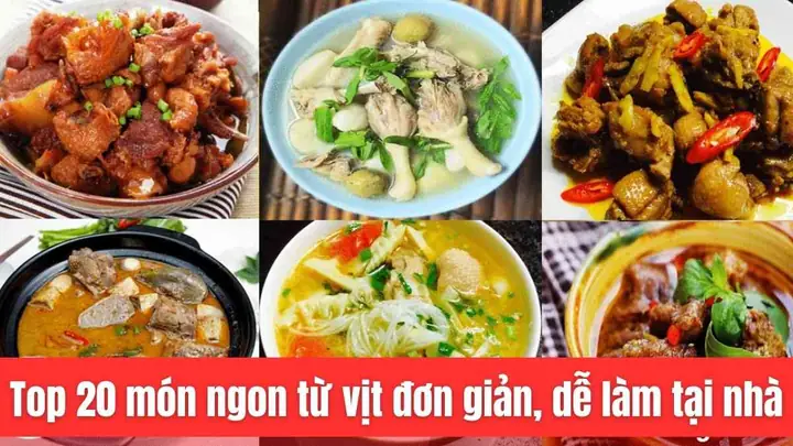Cách Nấu Món Vịt Ngon Nhất Với Hương Vị Khó Quên Tại Nhà