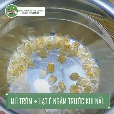 cách nấu mủ trôm đường phèn cách nấu mủ trôm đường phèn