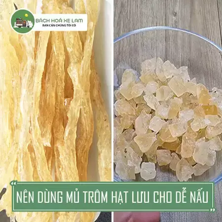cách nấu mủ trôm đường phèn cách nấu mủ trôm đường phèn