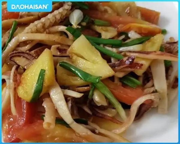 Cách nấu mực khô xào chua ngọt chuẩn vị, dễ làm tại nhà