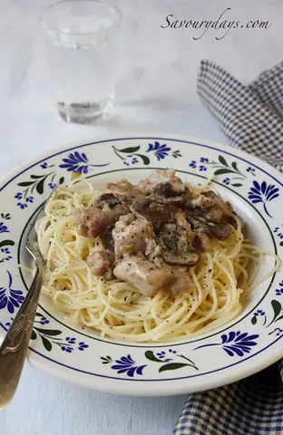 Cách Nấu Mỳ Ý Sốt Kem Gà Nấm Ngon Chuẩn Vị Tại Gia Cách Nấu Mỳ Ý Sốt Kem Gà Nấm Ngon Chuẩn Vị Tại Gia