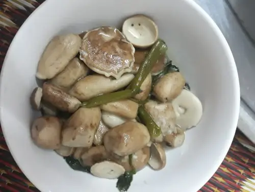 Cách nấu nấm tràm xào rau muống ngon miệng, chuẩn vị