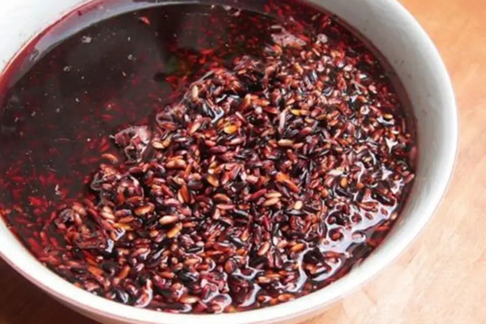 cách nấu nếp cẩm mềm dẻo