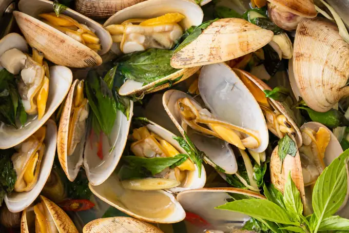 cách nấu nghêu hấp sả