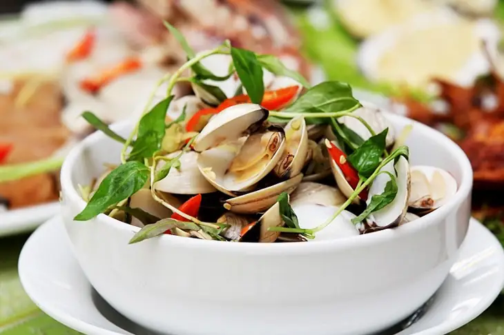 cách nấu nghêu hấp sả