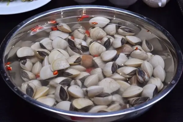 cách nấu nghêu hấp sả