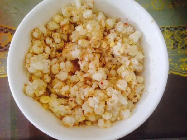 cách nấu ngô nếp bung