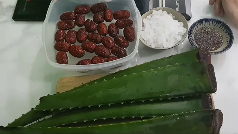 cách nấu nha đam hạt chia cách nấu nha đam hạt chia