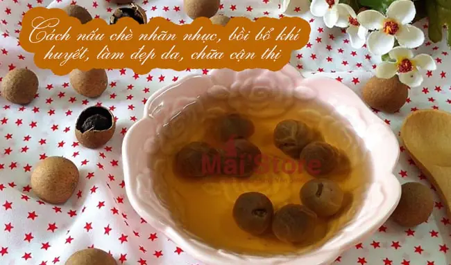 3. Cách nấu chè nhãn nhục chữa cận thị