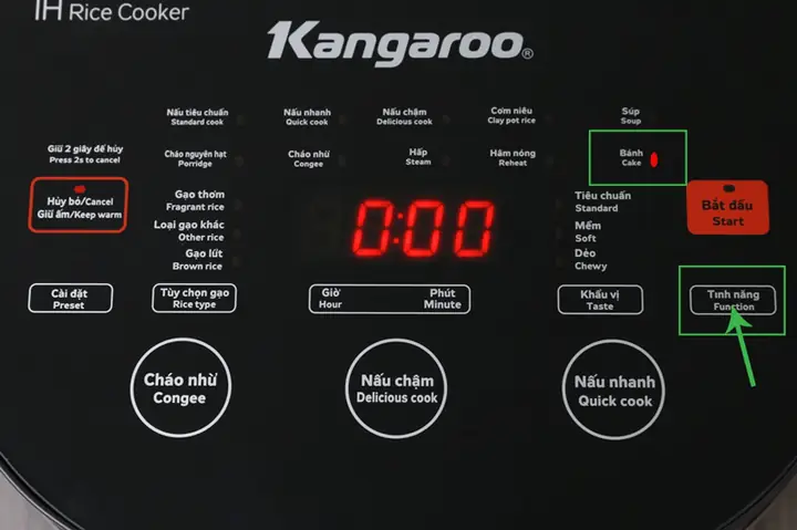 Hướng Dẫn Chi Tiết Cách Nấu Nồi Cơm Điện Kangaroo Đa Năng Hiệu Quả