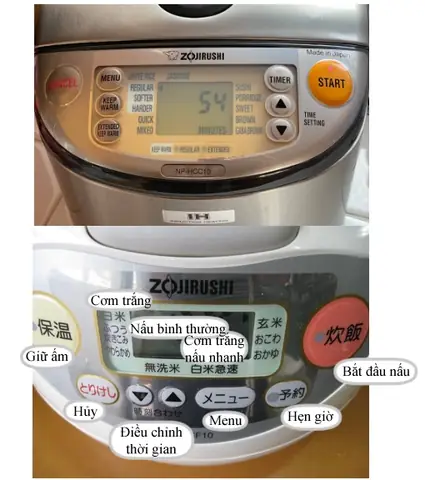 Hướng dẫn chi tiết cách nấu nồi cơm điện Nhật từ A-Z