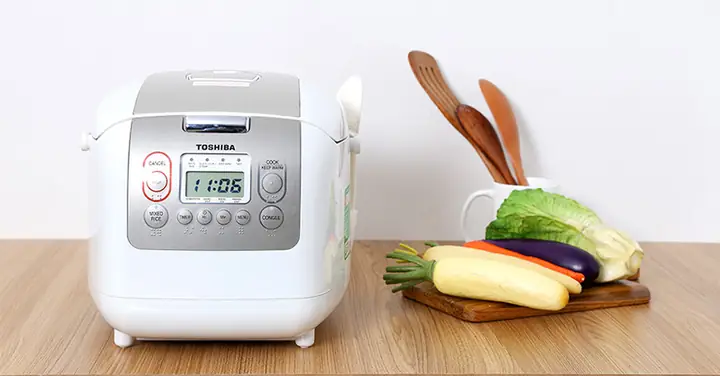 cách nấu nồi cơm điện toshiba