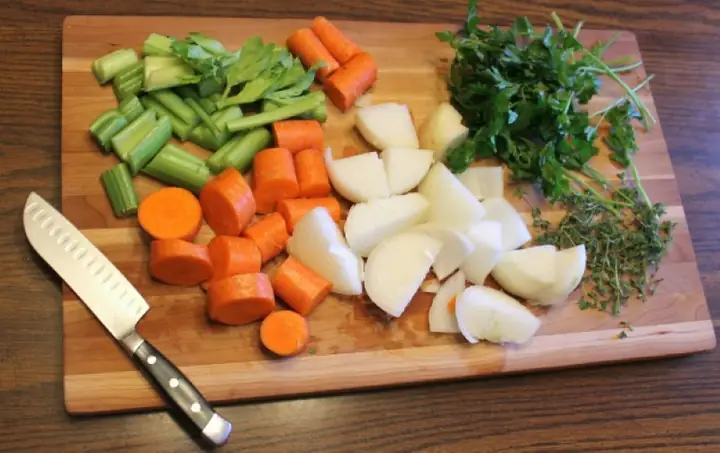 cách nấu nước dashi rau củ cho bé 6 tháng