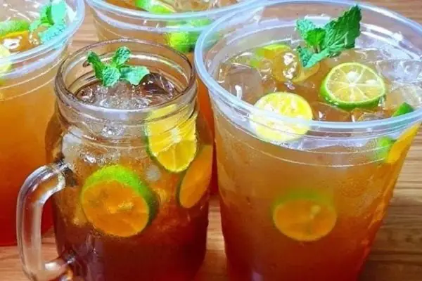 cách nấu nước đường pha trà tắc