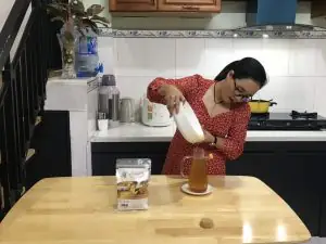 Các bước về cách nấu nước đường: Các bước về cách nấu nước đường: