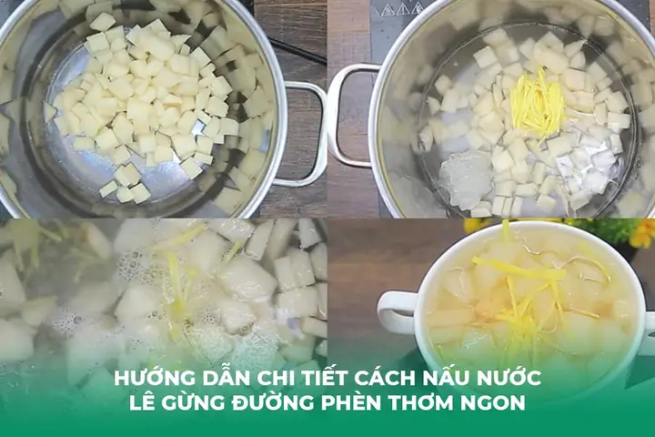 Cách Nấu Nước Gừng Đường Phèn Giải Cảm, Ấm Họng Hiệu Quả