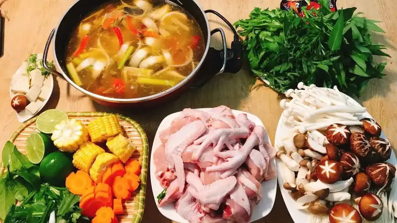 cách nấu nước lẩu gà