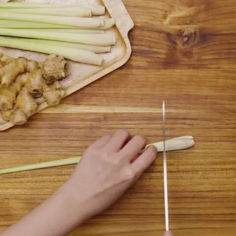 cách nấu nước sả uống