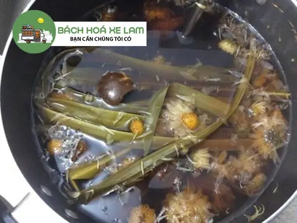 cách nấu nước sâm bông cúc cách nấu nước sâm bông cúc