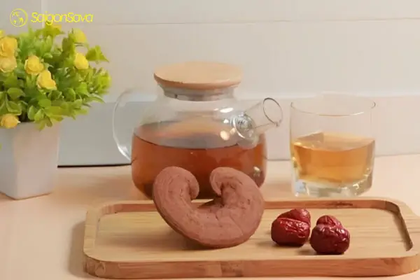 cách nấu nước táo đỏ