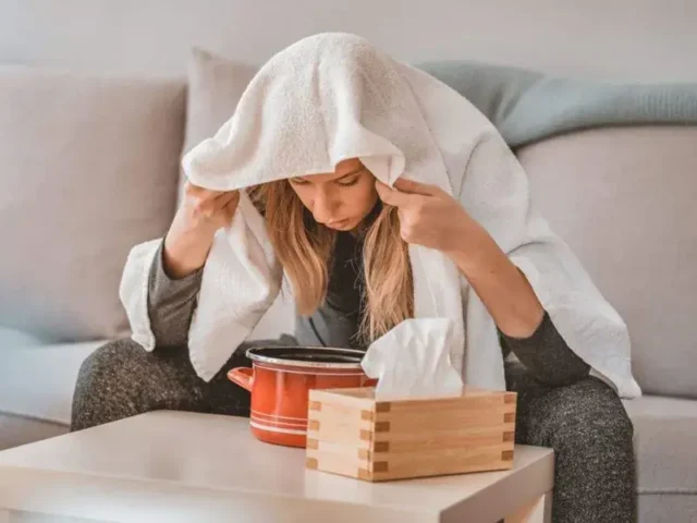 cách nấu nước xông trị covid