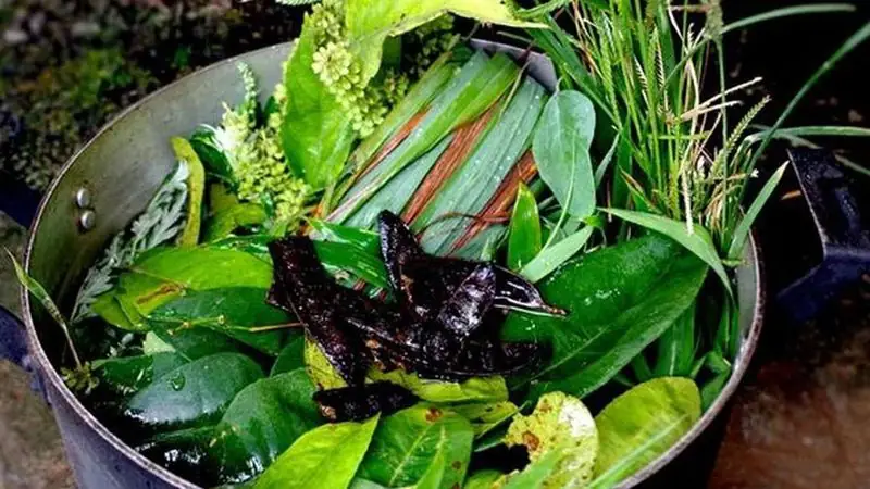 cách nấu nước xông trị covid