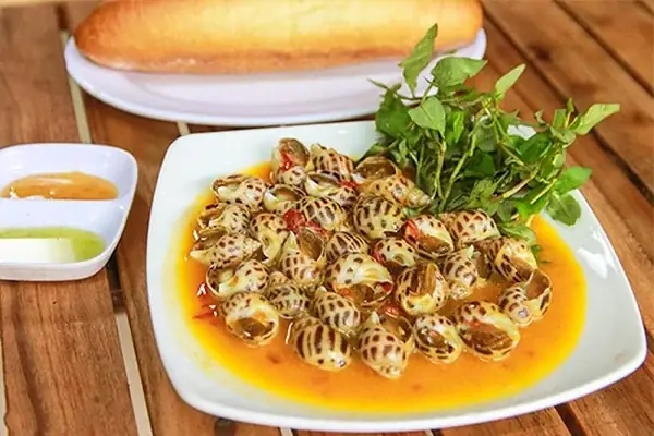 cách nấu ốc hương xào bơ tỏi